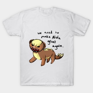 Weasle 4 President T-Shirt